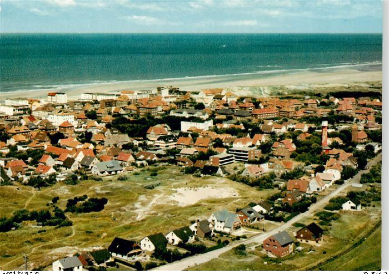 73930664 Wangerooge_Wangeroog_Nordseebad Fliegeraufnahme - Wangerooge