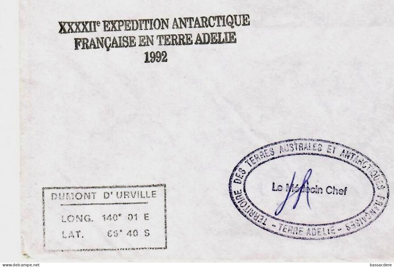 79727 - XXXXIIe EXPEDITION... FRANCAISE - Covers & Documents