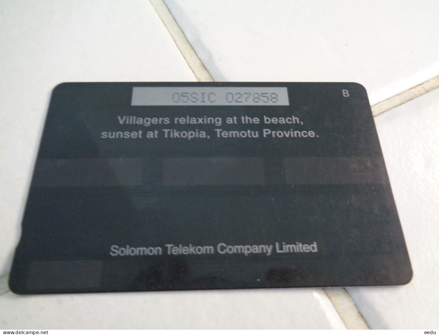 Solomon Island Phonecard - Islas Salomon