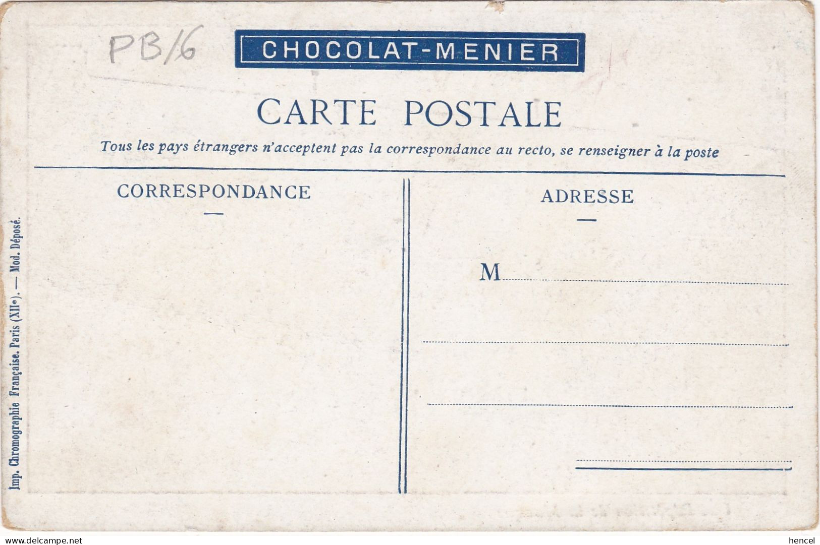 Militaria. Une Répétition De La Musique. Publicité "Chocolat-Menier" - Regimente