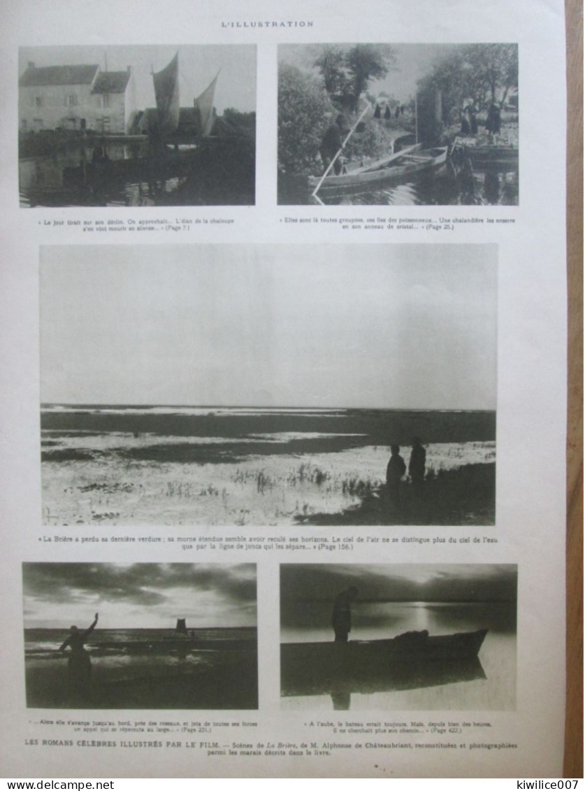 1924 PECHEUR D ISLANDE PIERRE LOTI   La Briere  Marais PAIMPOL  Bretagne  Romans à L'écran - Non Classificati