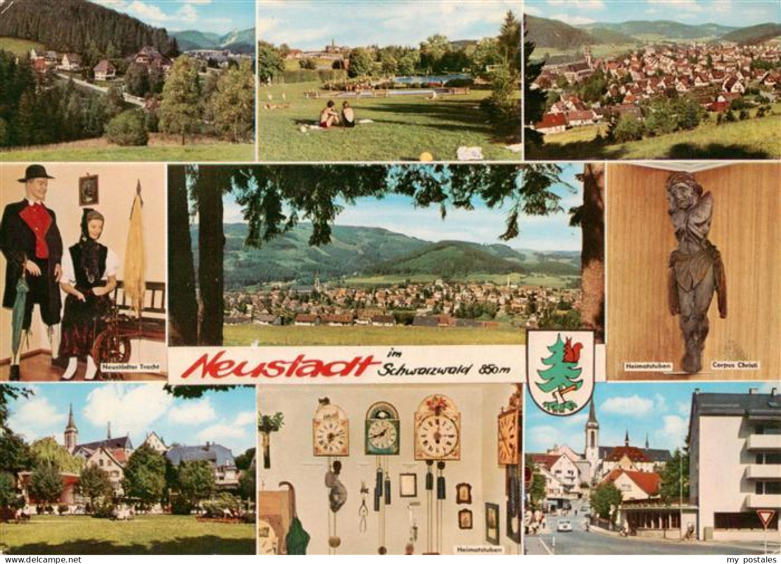 73929443 Titisee-Neustadt Panorama Freibad Neustaedter Tracht Heimatstuben Corpu - Titisee-Neustadt