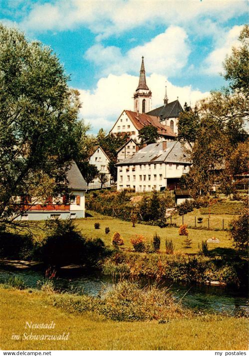 73929433 Neustadt__Schwarzwald_Titisee-Neustadt Teilansicht Mit Kirche - Titisee-Neustadt