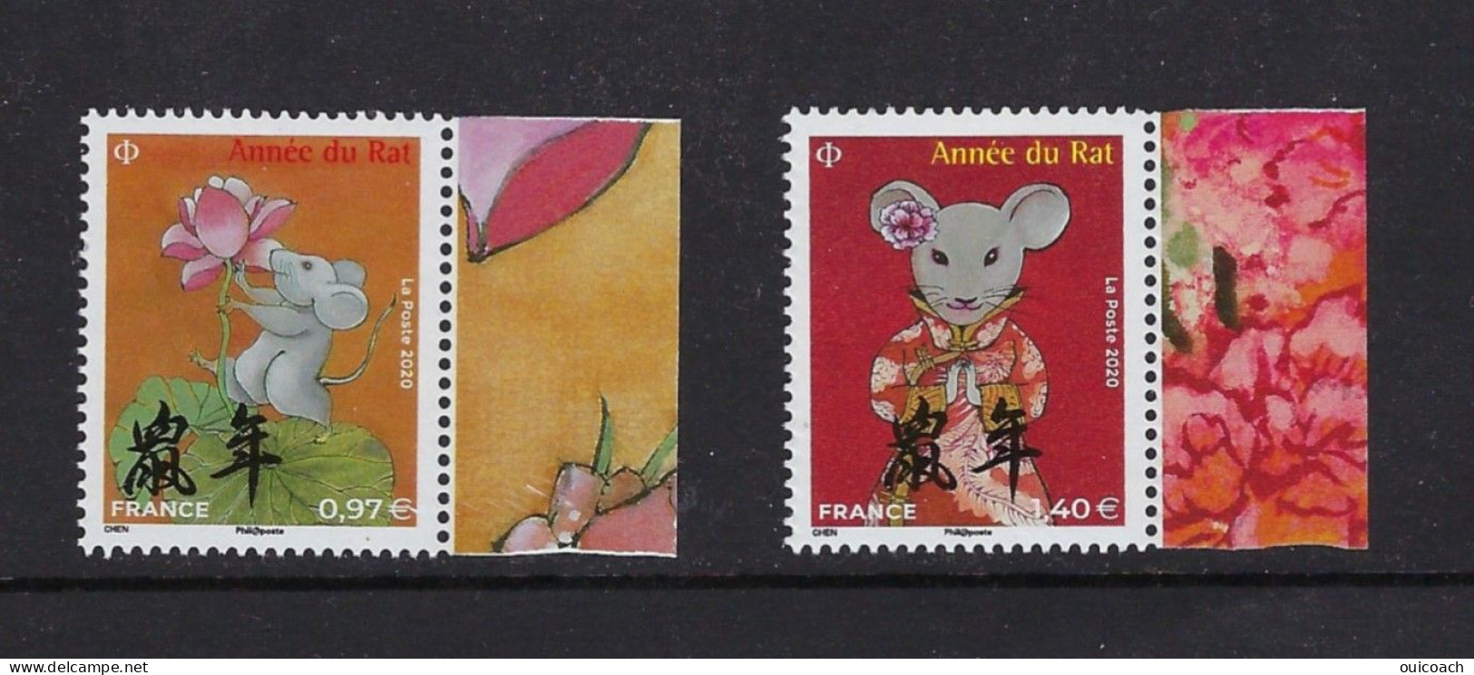 Année Rat 5376 + 5378 - Chinese New Year