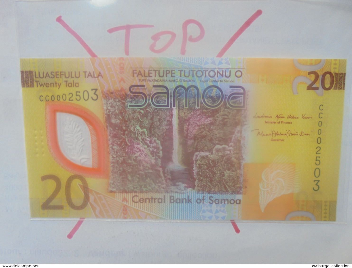 SAMOA 20 TALA ND (2022) Neuf/Unc (B.33) - Samoa