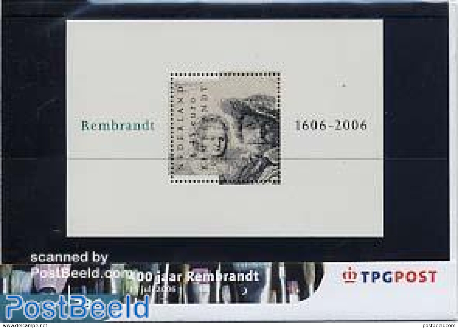 Netherlands 2006 Rembrandt Presentation Pack 336, Mint NH, Art - Paintings - Rembrandt - Unused Stamps