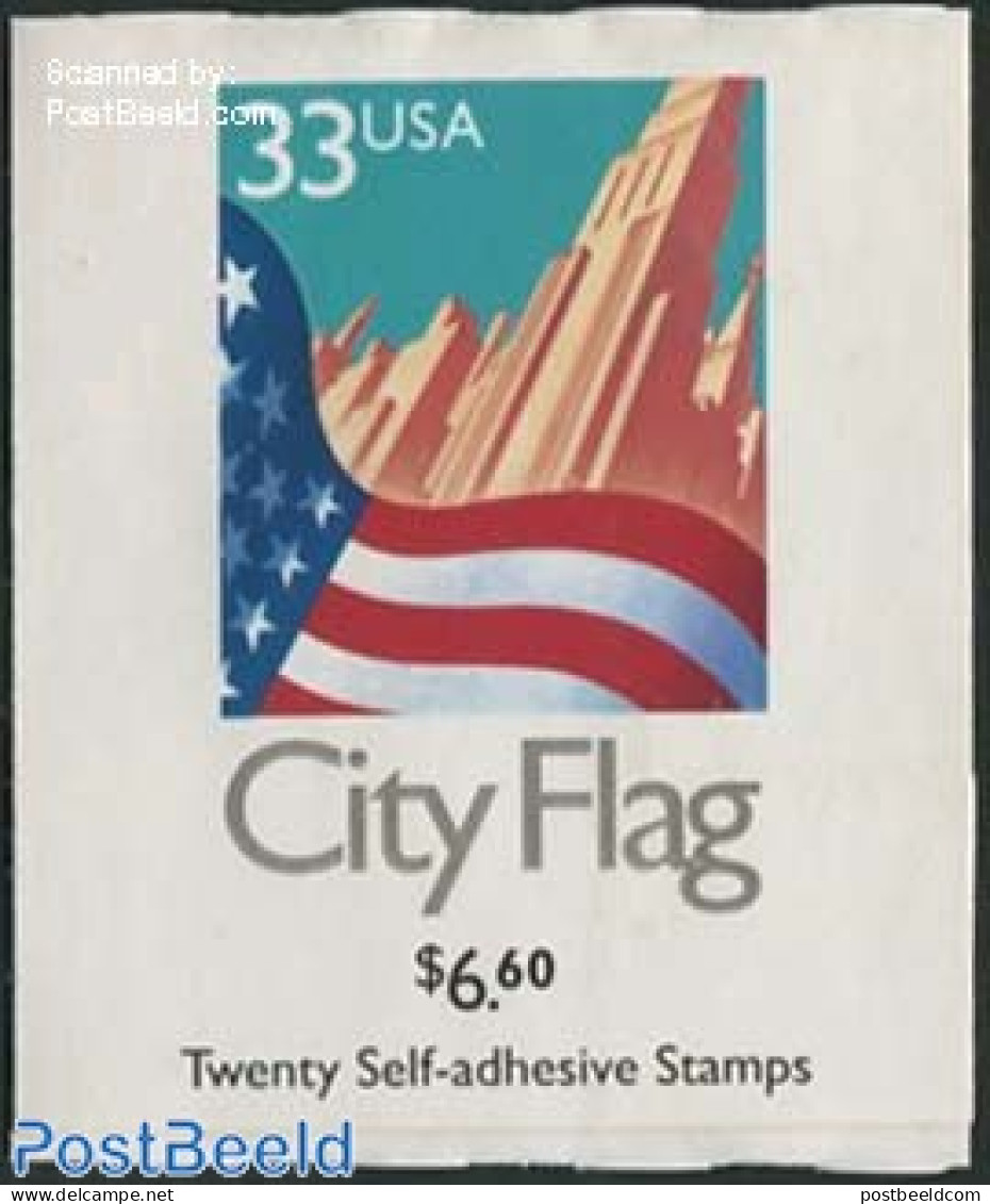 United States Of America 1999 City Flag Booklet S-a, Mint NH - Neufs