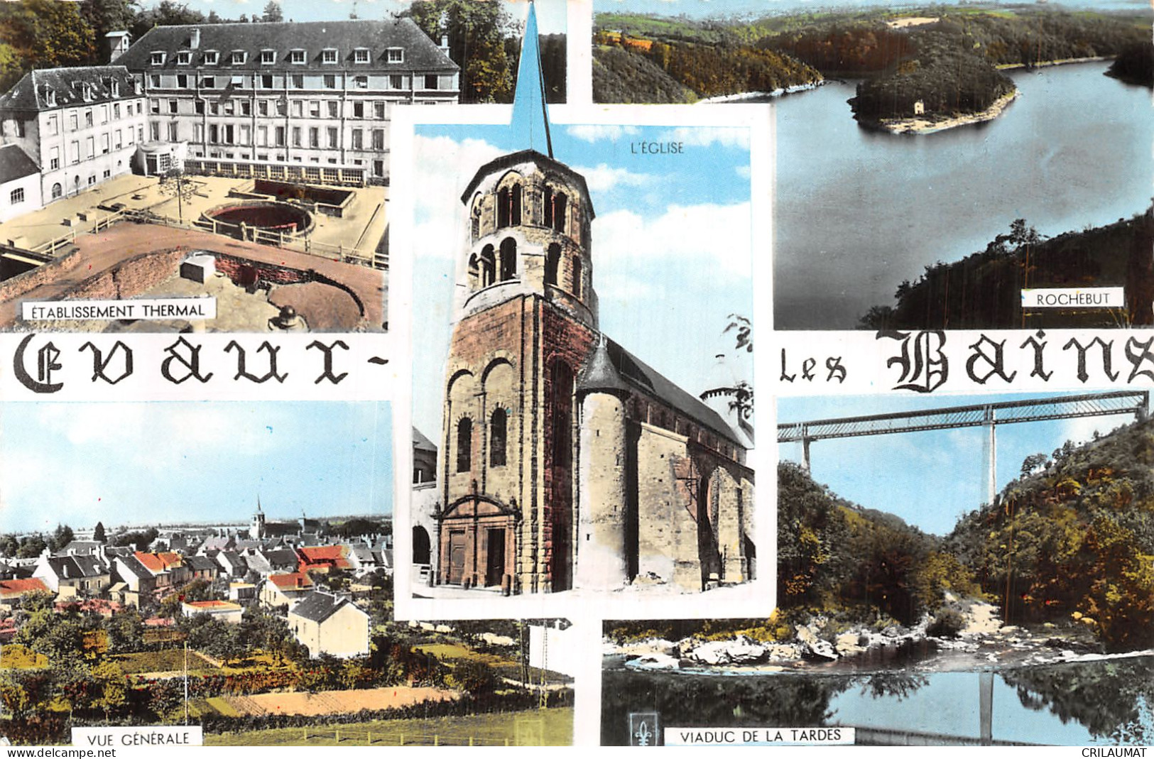 23-EVAUX LES BAINS-N°T5058-C/0169 - Evaux Les Bains