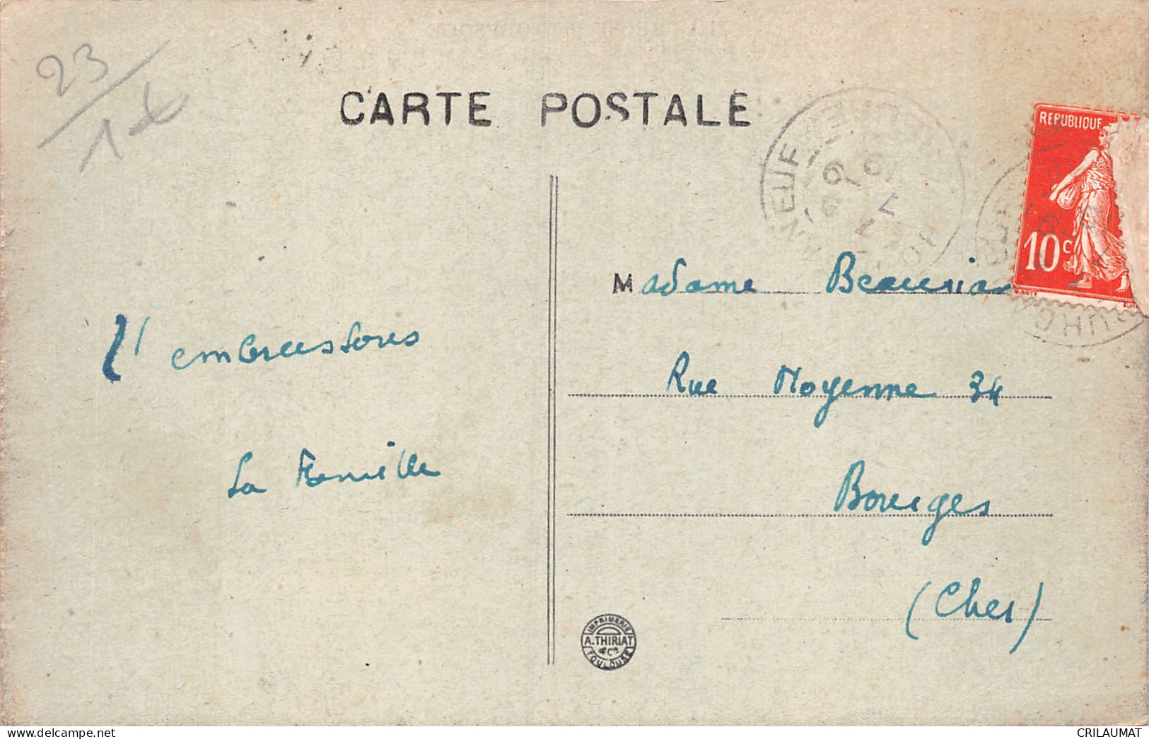 23-BOURGANEUF-N°T5058-C/0159 - Bourganeuf