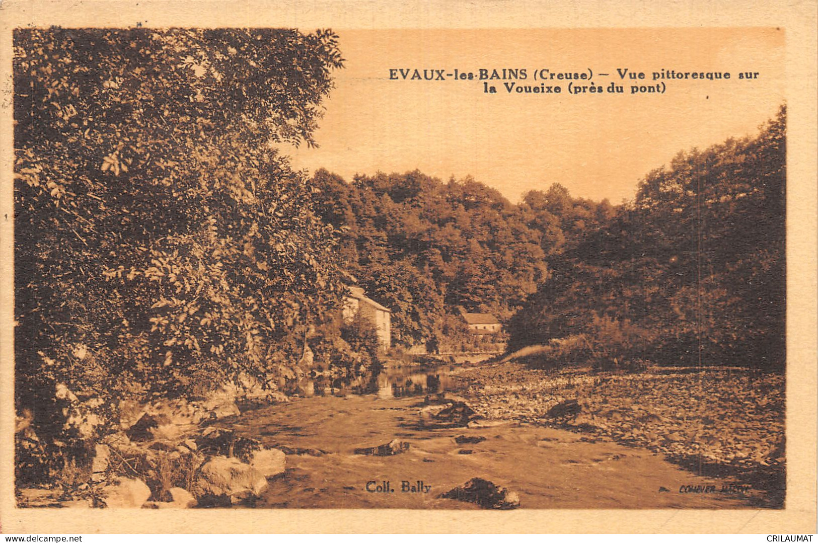 23-EVAUX LES BAINS-N°T5058-C/0117 - Evaux Les Bains