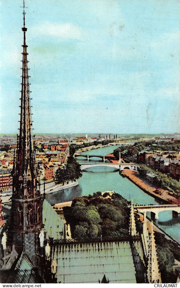 75-PARIS VUE PANORAMIQUE-N°T5058-A/0315 - Autres & Non Classés