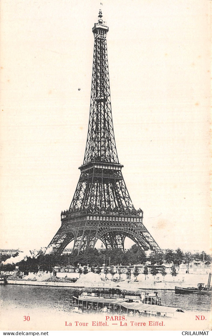 75-PARIS LA TOUR EIFFEL-N°T5058-A/0263 - Eiffelturm