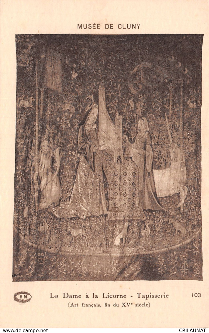 75-PARIS MUSEE DE CLUNY-N°T5058-A/0197 - Museen