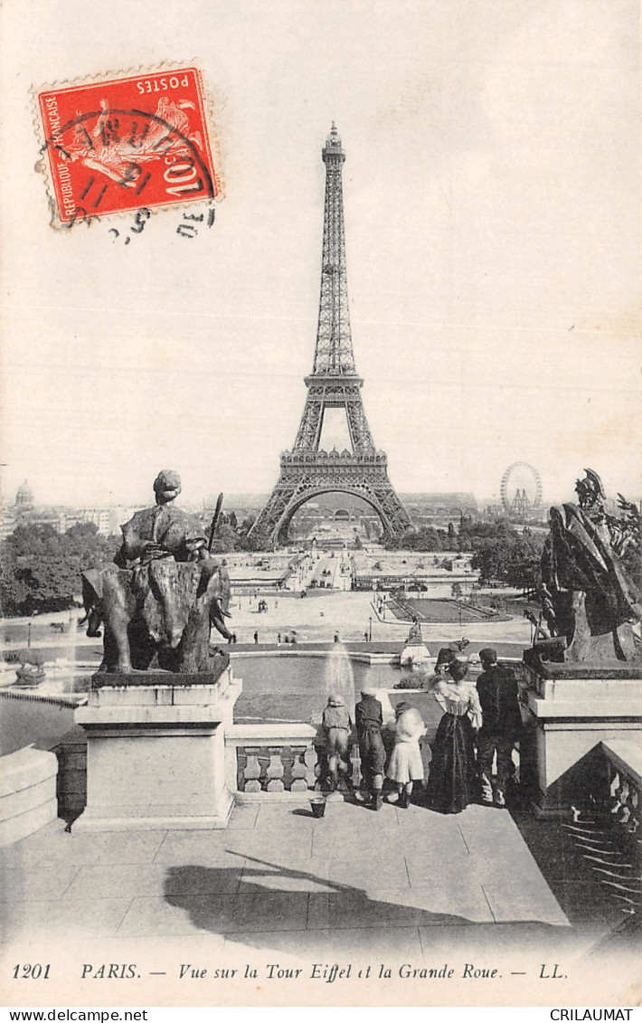 75-PARIS LA TOUR EIFFEL-N°T5058-A/0109 - Tour Eiffel