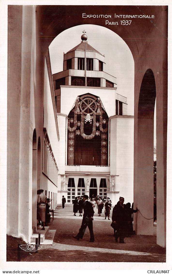 75-PARIS EXPO INTERNATIONALE 1937 PAVILLON CATHOLIQUE-N°T5058-A/0071 - Tentoonstellingen