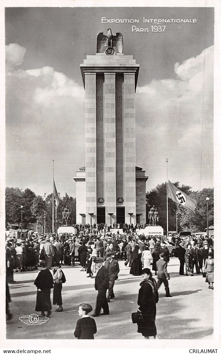 75-PARIS EXPO INTERNATIONALE 1937 PAVILLON DE L Allemagne-N°T5058-A/0069 - Tentoonstellingen