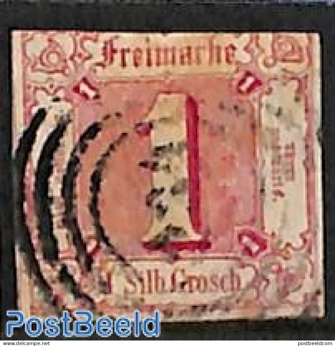 Germany, Thurn & Taxis 1862 1sgr, Used, Used - Andere & Zonder Classificatie
