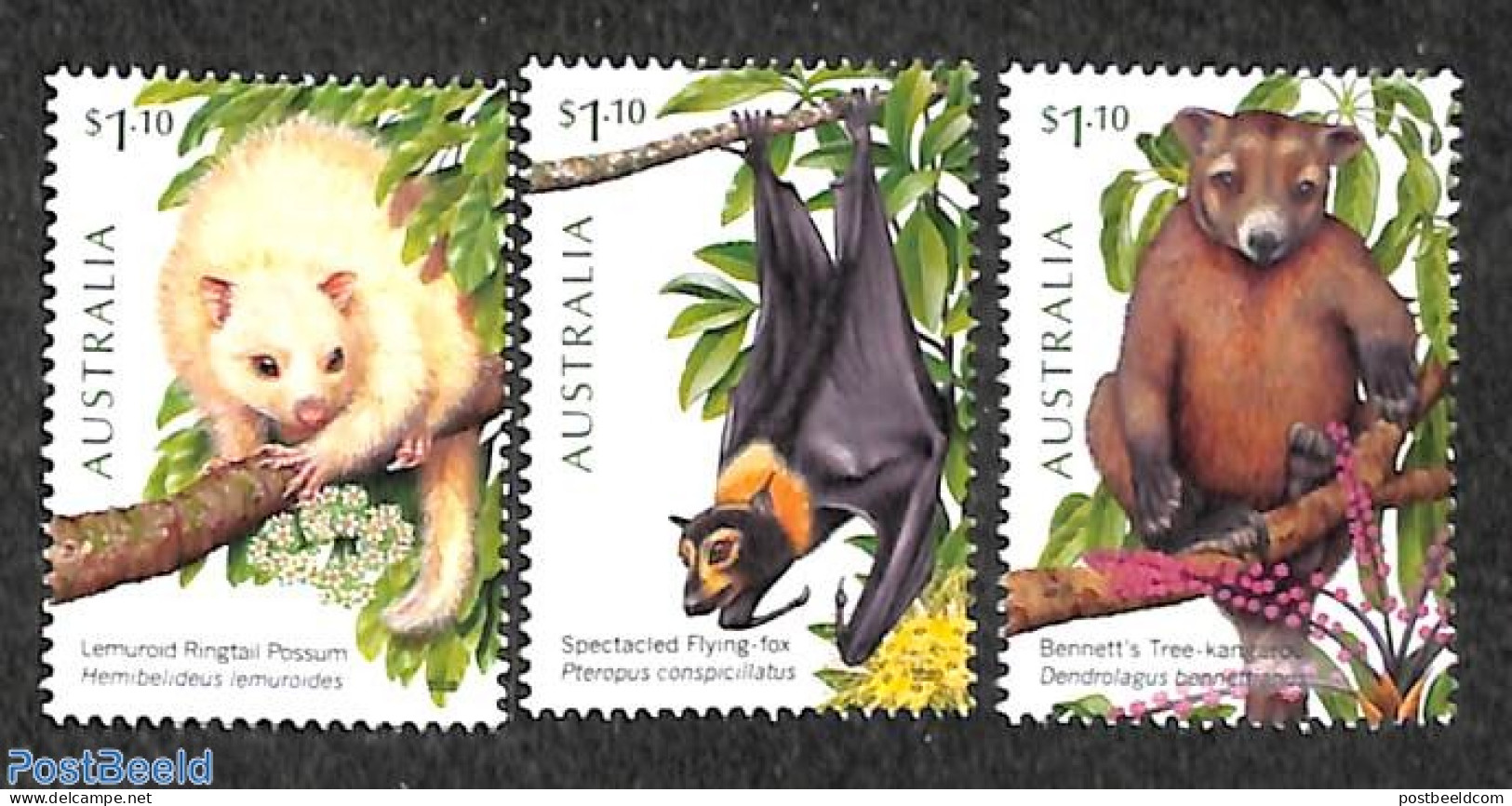 Australia 2020 Tree Dwellers 3v, Mint NH, Nature - Animals (others & Mixed) - Unused Stamps