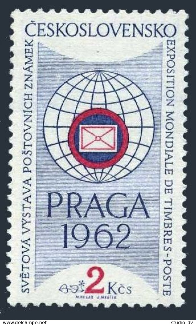 Czechoslovakia 1030,MNH.Michel 1251. PRAGA-1962 PhilEXPO. - Neufs