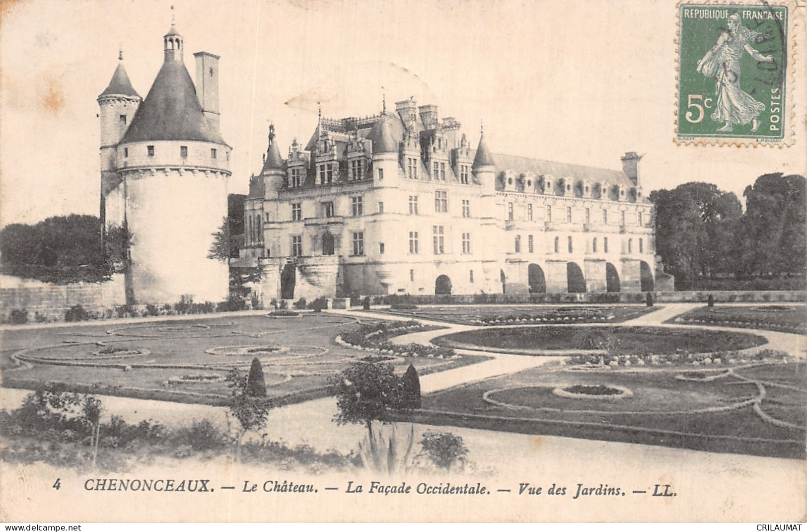 37-CHENONCEAUX-N°T5059-C/0013 - Chenonceaux