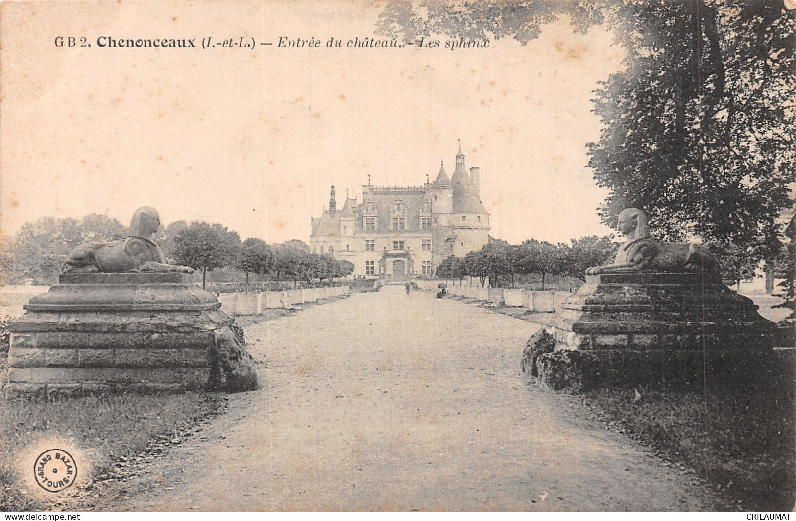 37-CHENONCEAUX-N°T5059-C/0003 - Chenonceaux