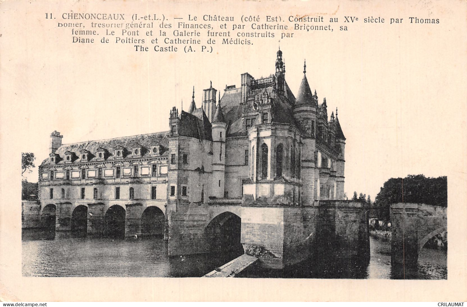 37-CHENONCEAUX-N°T5059-B/0365 - Chenonceaux