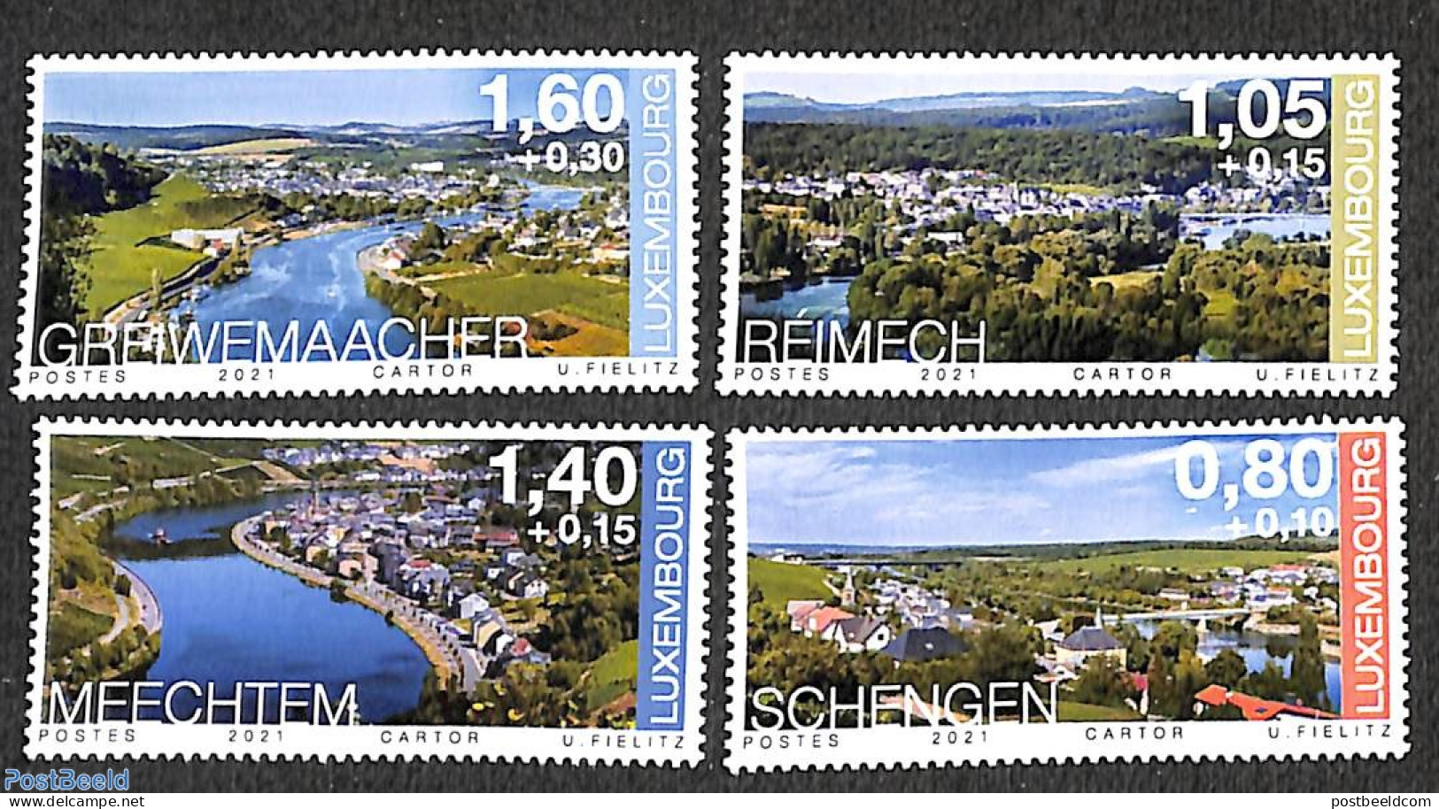 Luxemburg 2021 Tourism 4v, Mint NH, Various - Tourism - Neufs
