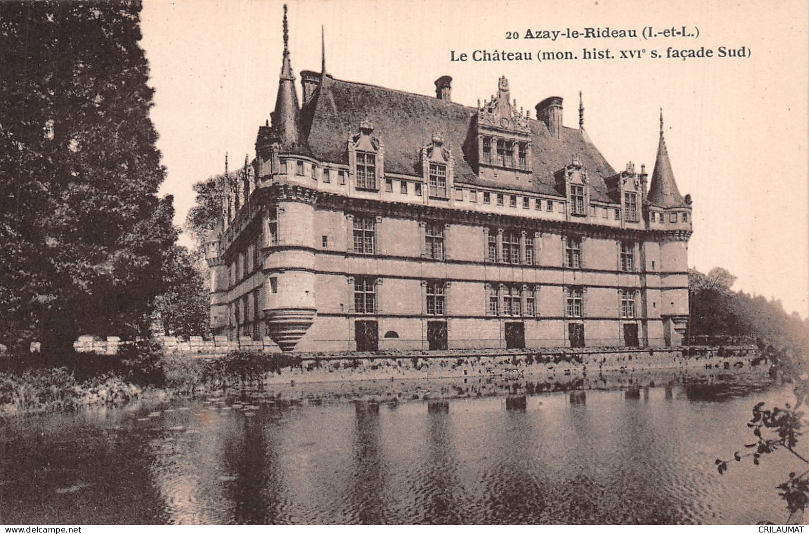 37-AZAY LE RIDEAU-N°T5059-A/0381 - Azay-le-Rideau