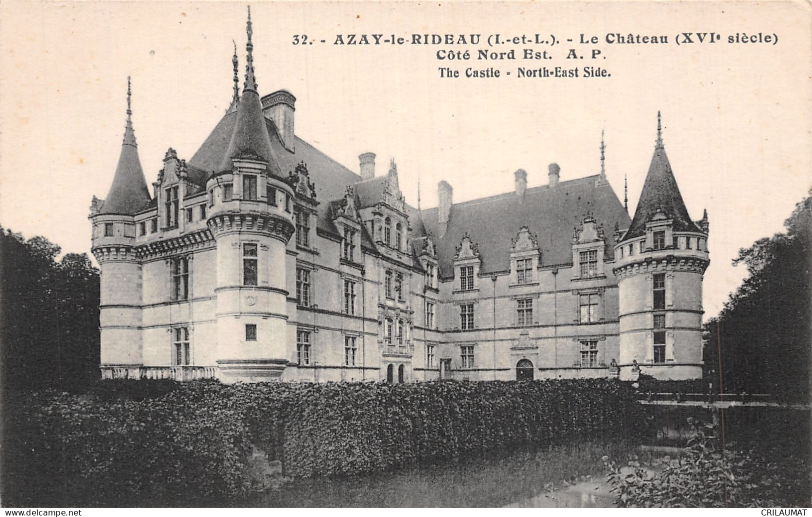 37-AZAY LE RIDEAU-N°T5059-A/0365 - Azay-le-Rideau