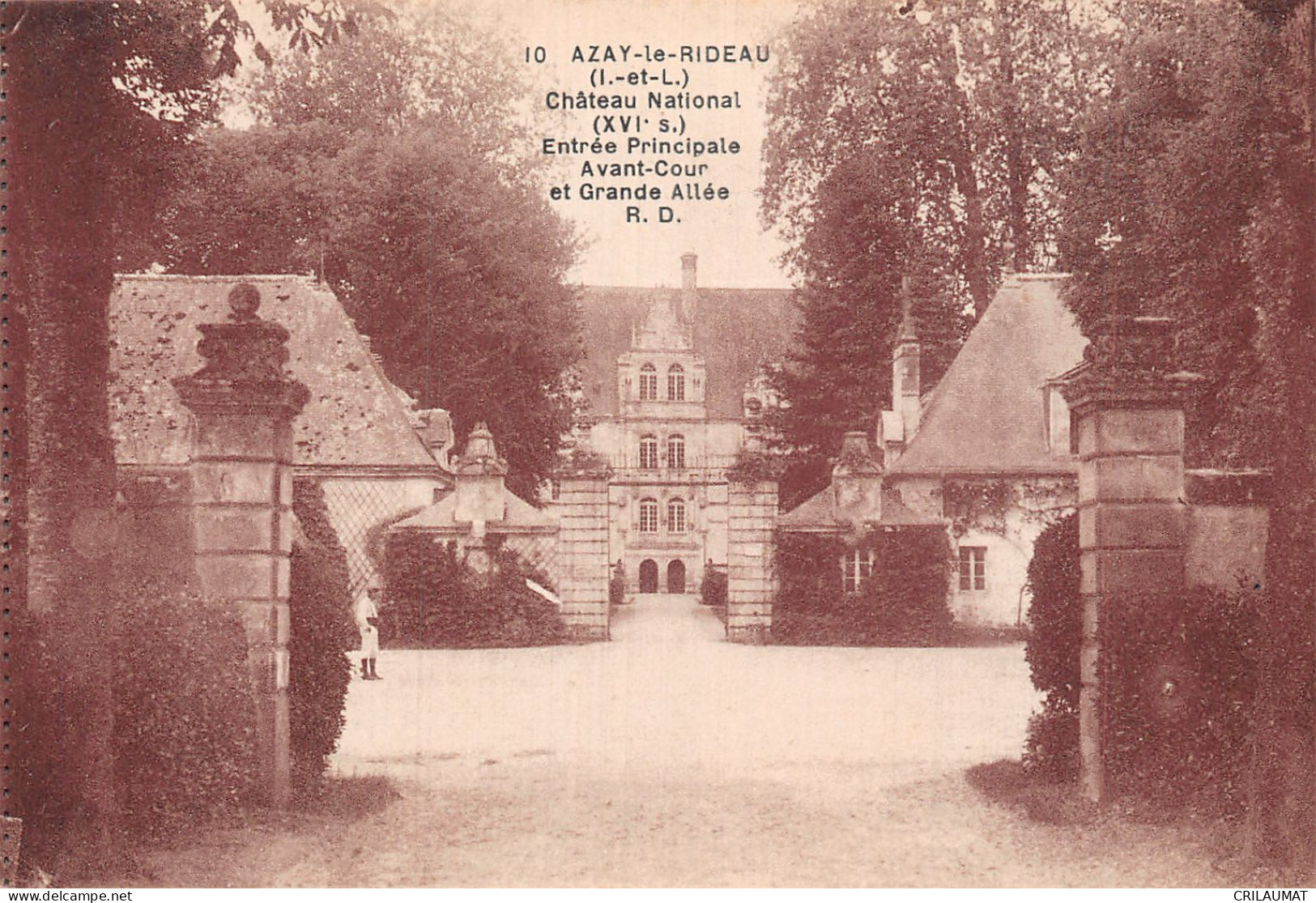 37-AZAY LE RIDEAU-N°T5059-A/0357 - Azay-le-Rideau