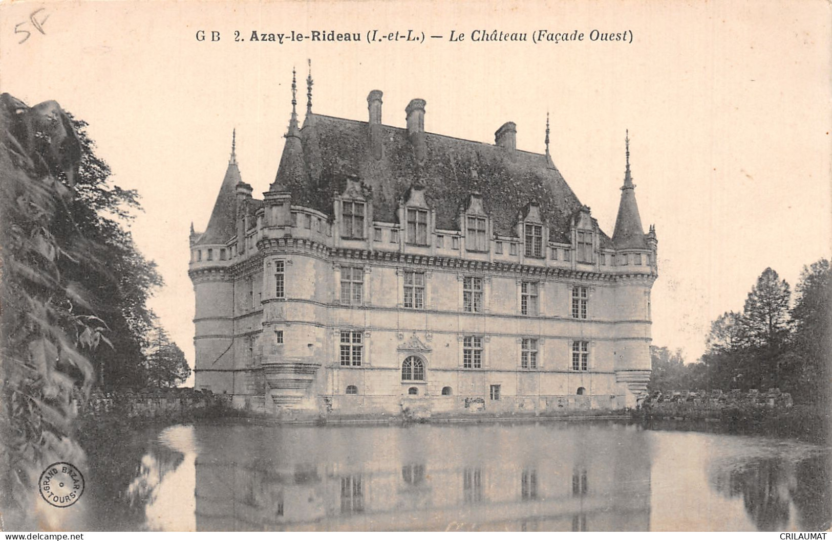 37-AZAY LE RIDEAU-N°T5059-A/0351 - Azay-le-Rideau