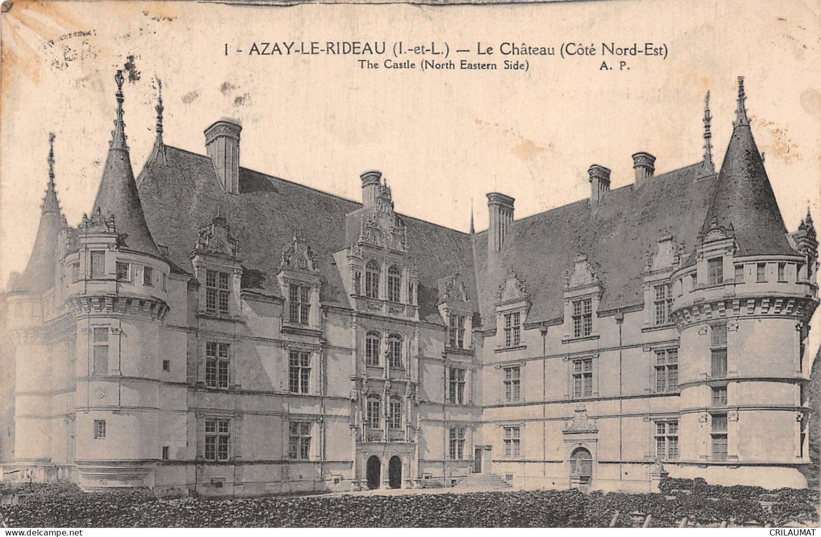 37-AZAY LE RIDEAU-N°T5059-A/0331 - Azay-le-Rideau