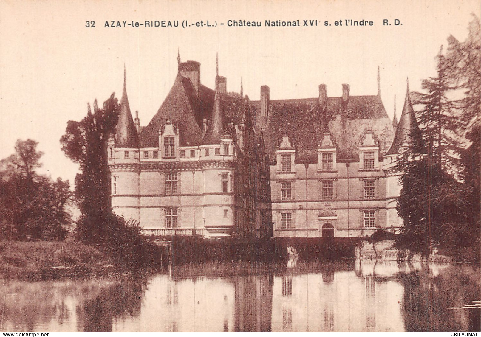 37-AZAY LE RIDEAU-N°T5059-A/0289 - Azay-le-Rideau