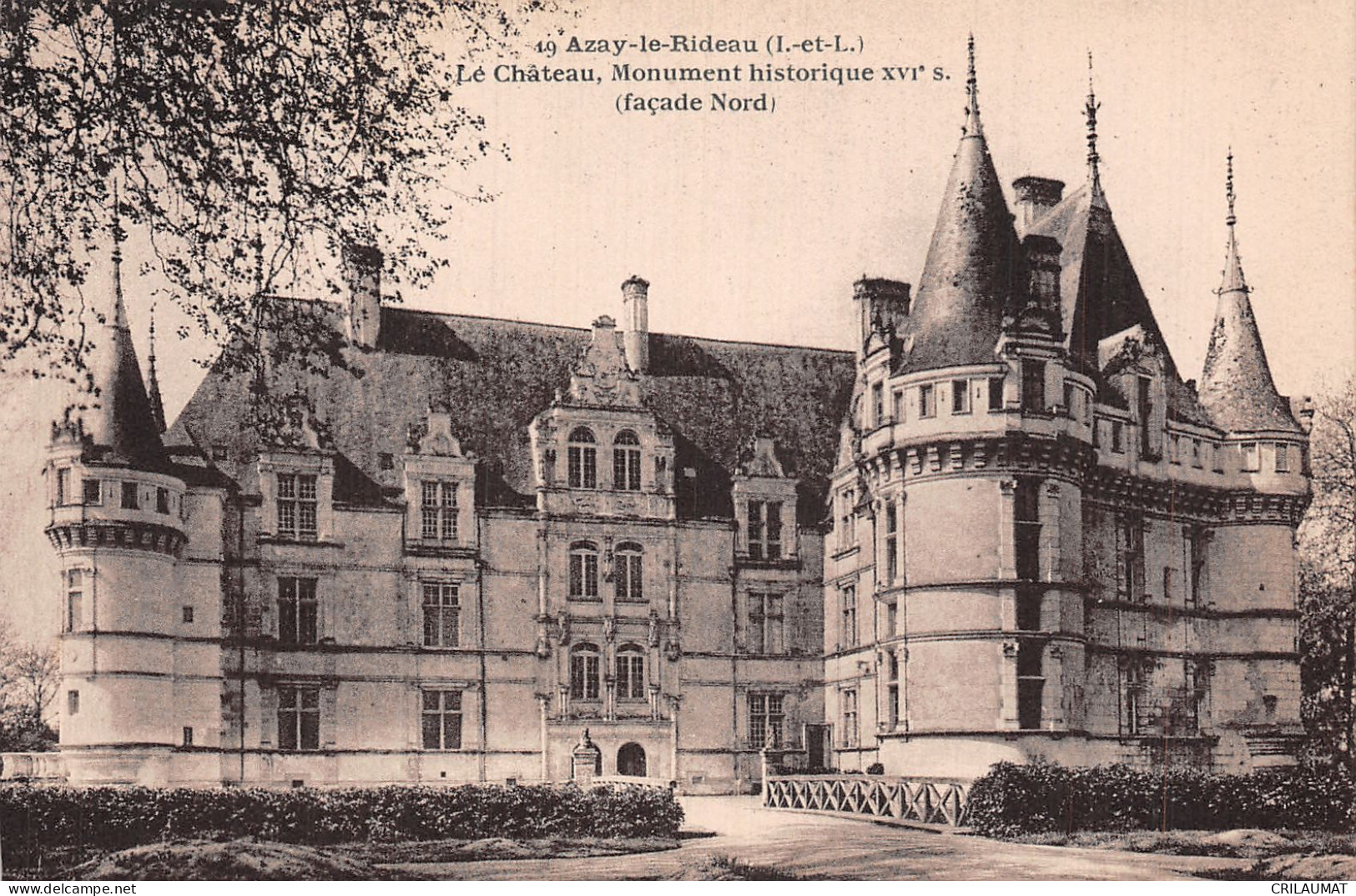 37-AZAY LE RIDEAU-N°T5059-A/0287 - Azay-le-Rideau