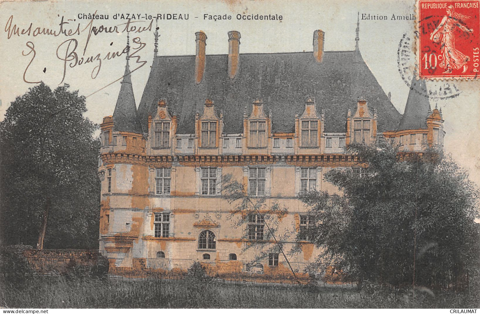 37-AZAY LE RIDEAU-N°T5059-A/0283 - Azay-le-Rideau