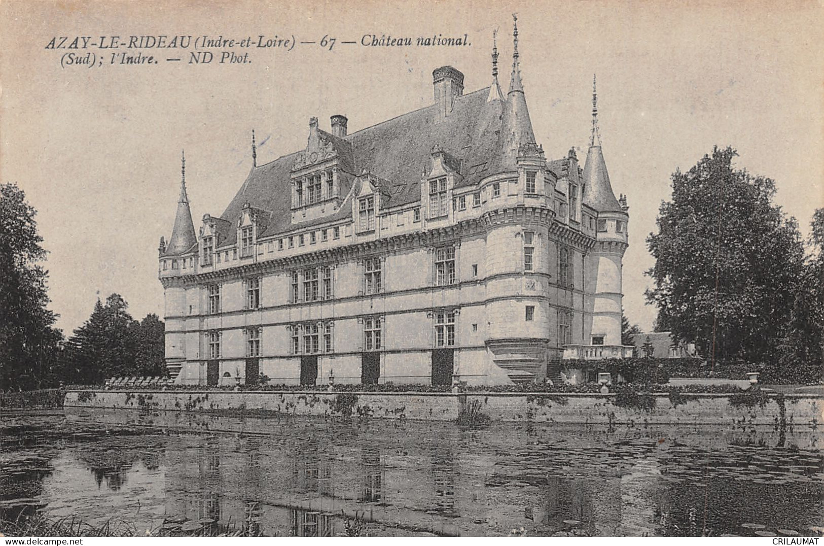 37-AZAY LE RIDEAU-N°T5059-A/0281 - Azay-le-Rideau