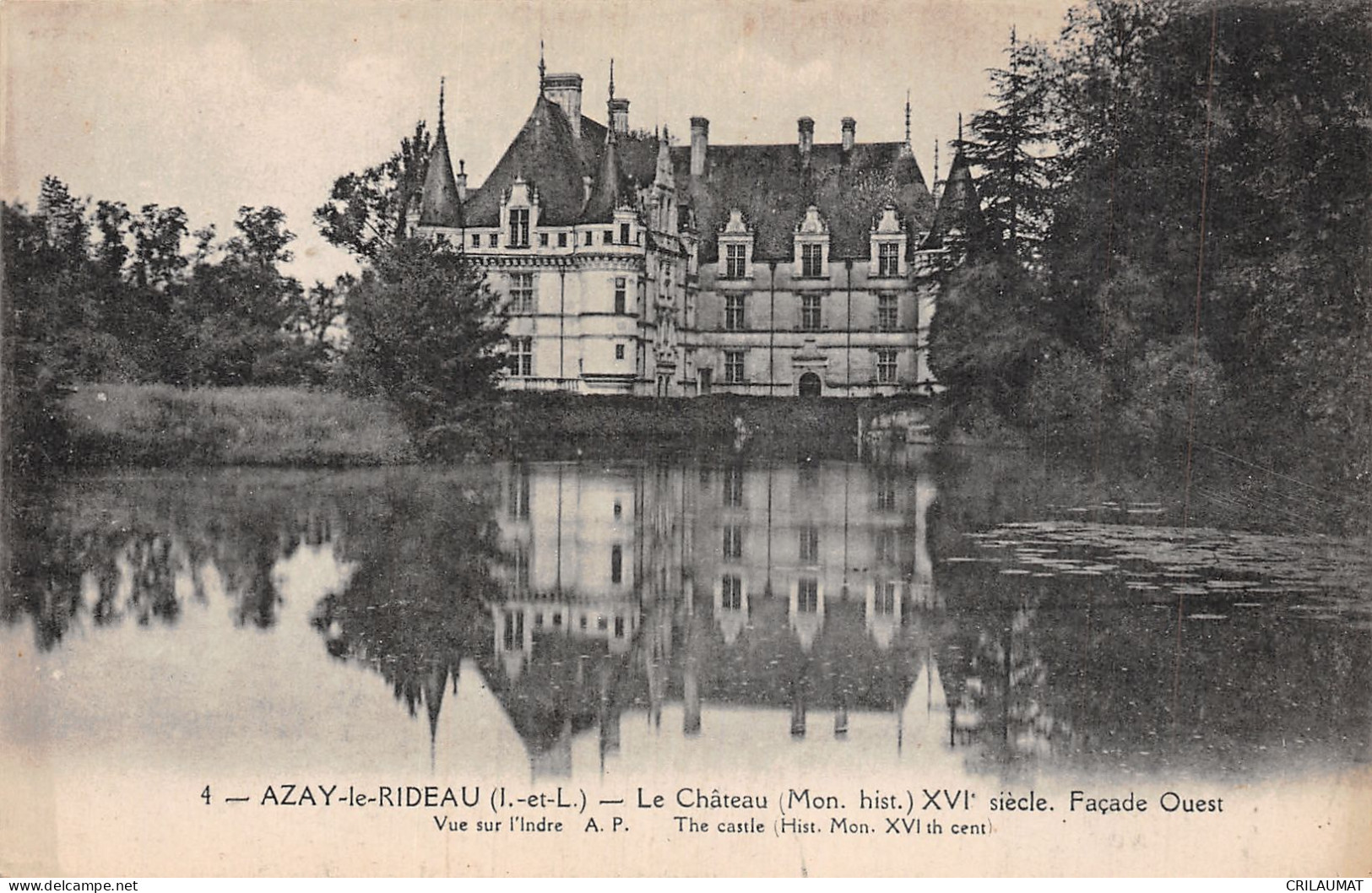 37-AZAY LE RIDEAU-N°T5059-A/0259 - Azay-le-Rideau