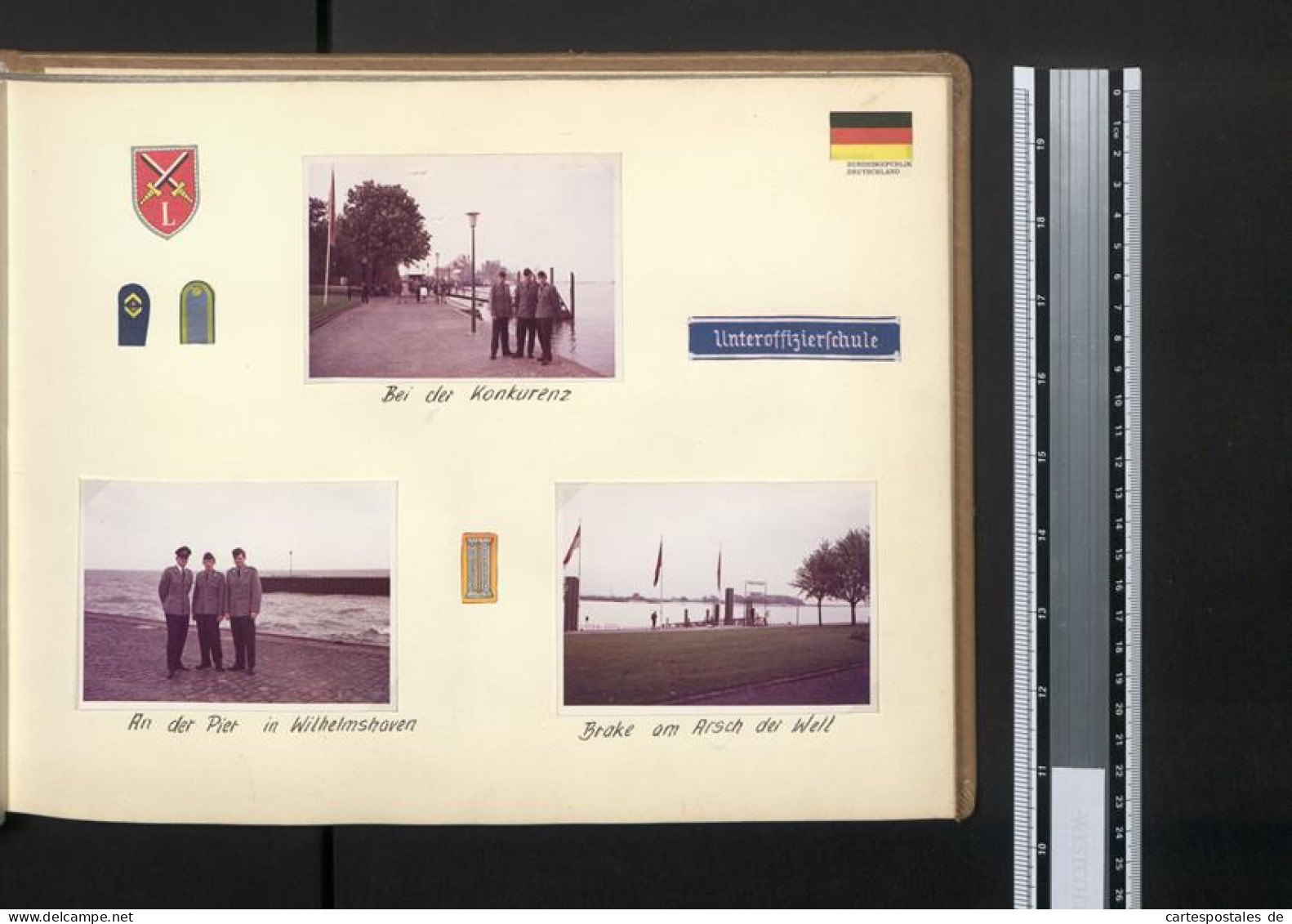 Fotoalbum Mit 67 Fotografien Bundeswehr, Grundausbildung 1969, Panzer, NATO, Jugendlager, Uniform  - Albums & Collections