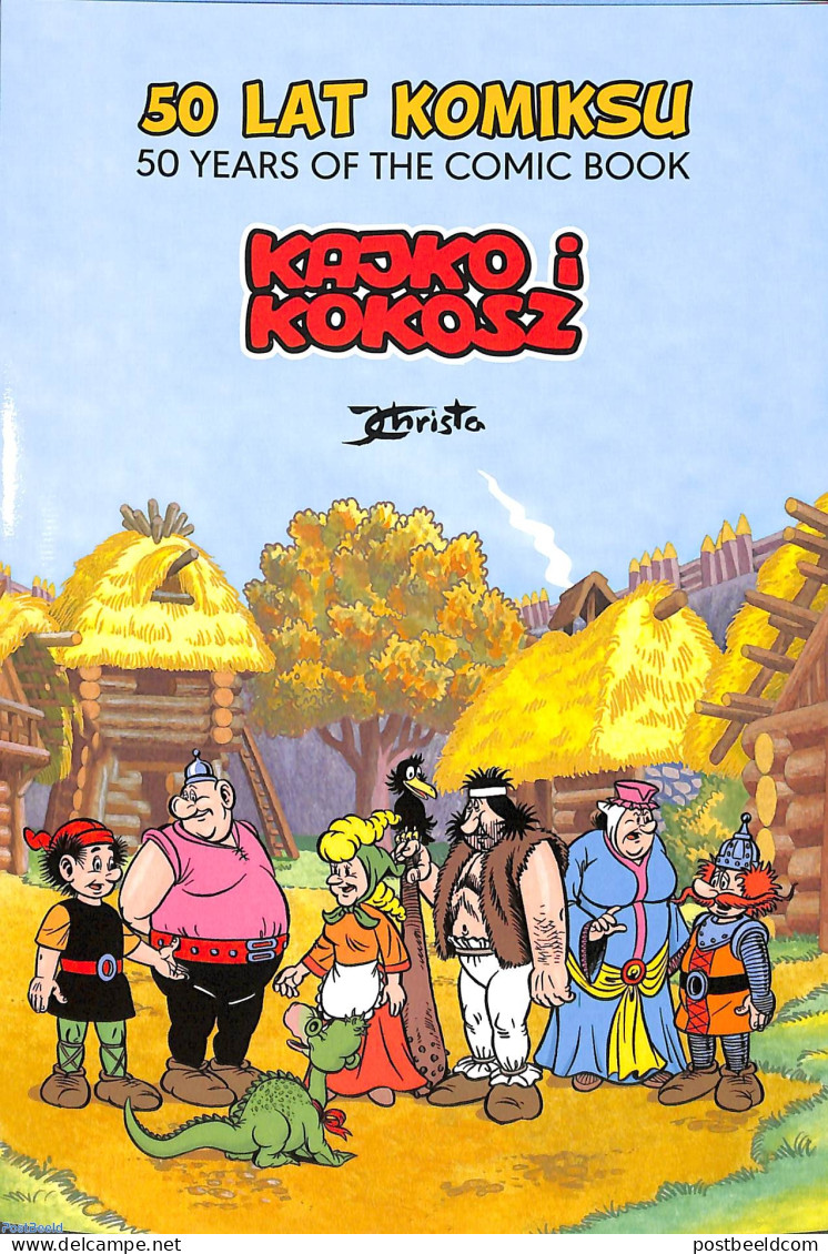 Poland 2022 Kajko An Kokosz Comics 2 S/s In Folder (perforated & Imperforated), Mint NH, Art - Comics (except Disney) - Neufs