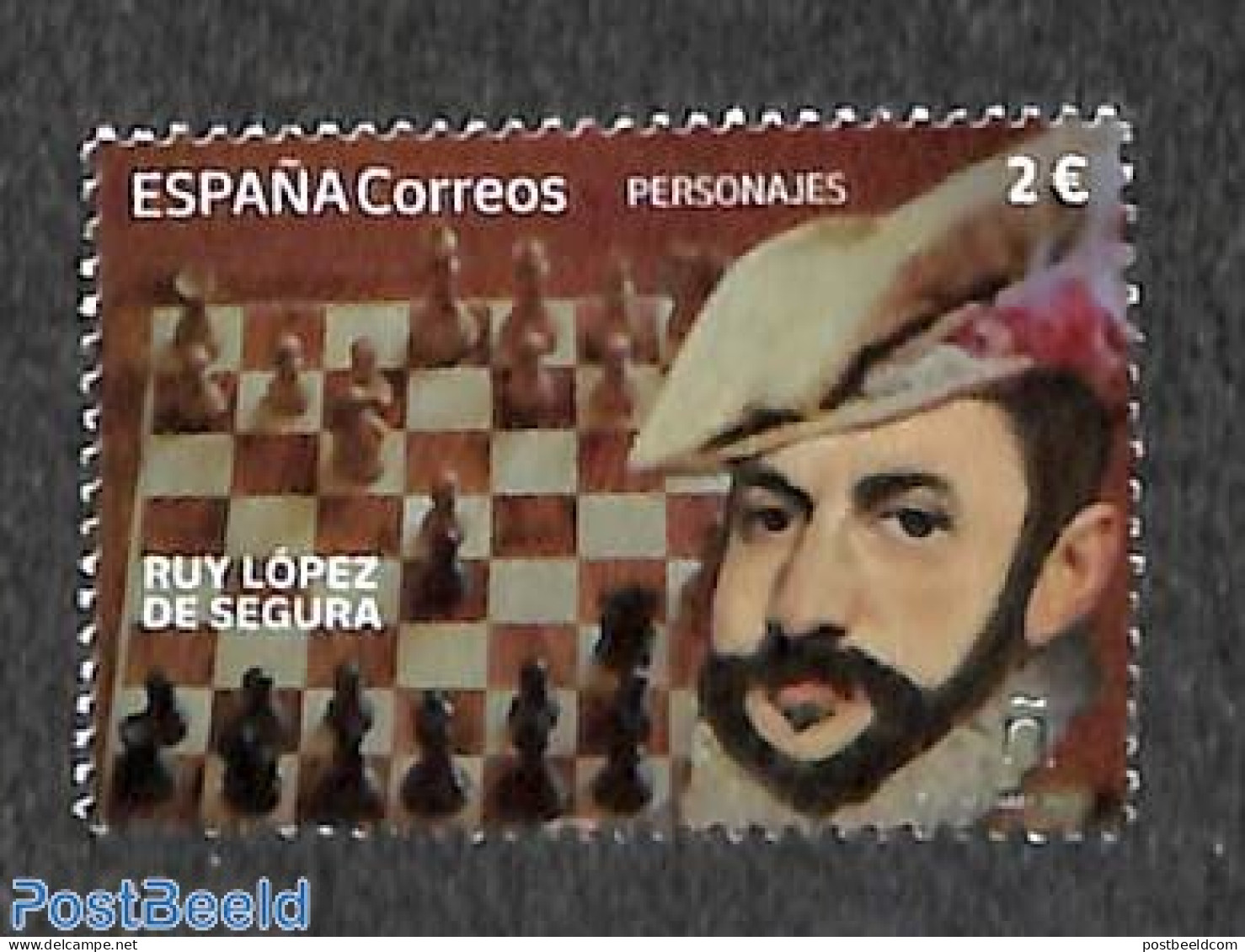 Spain 2022 Chess 1v, Mint NH, Sport - Chess - Neufs