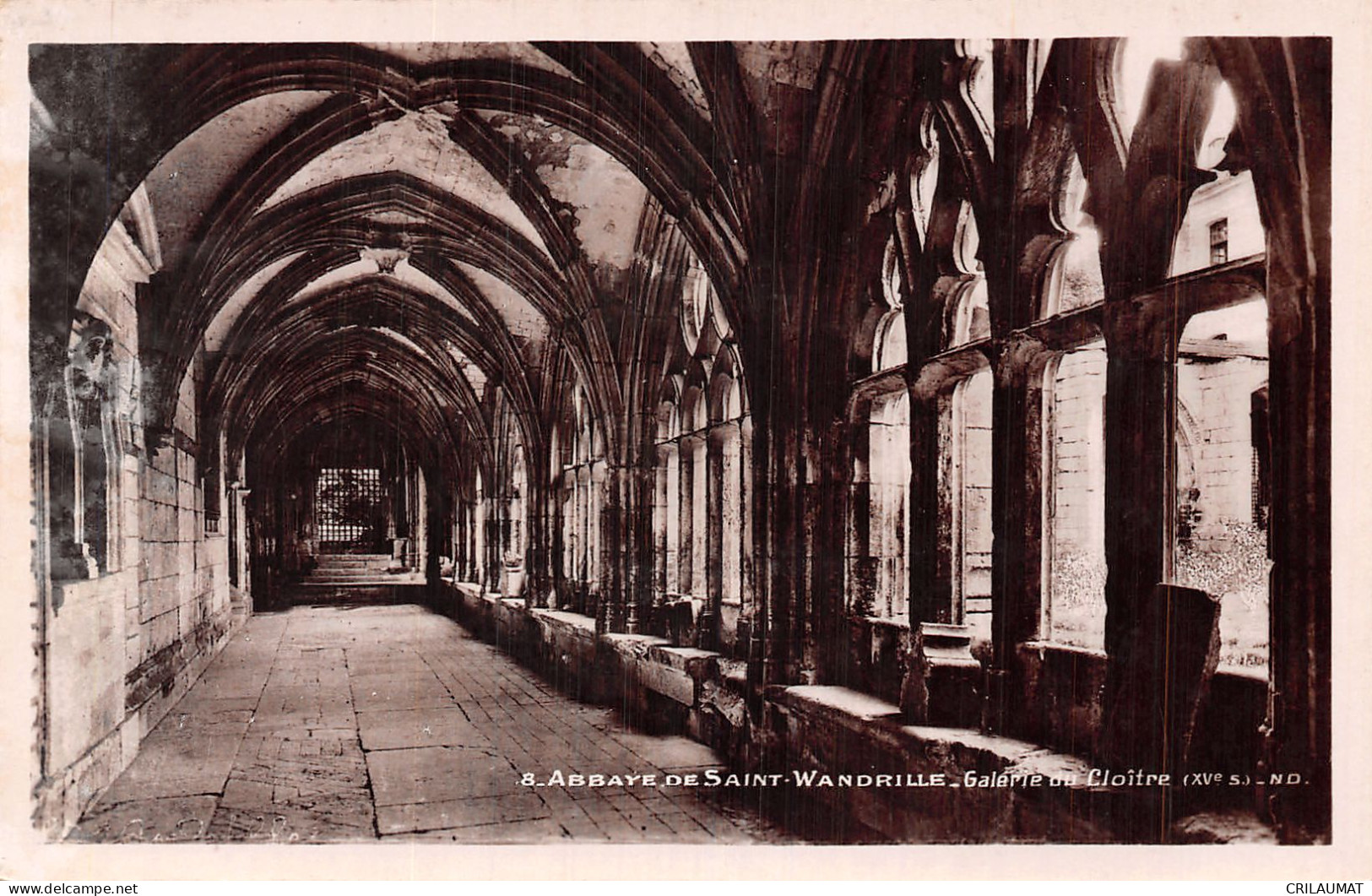 76-SAINT WANDRILLE-N°T5059-D/0351 - Saint-Wandrille-Rançon