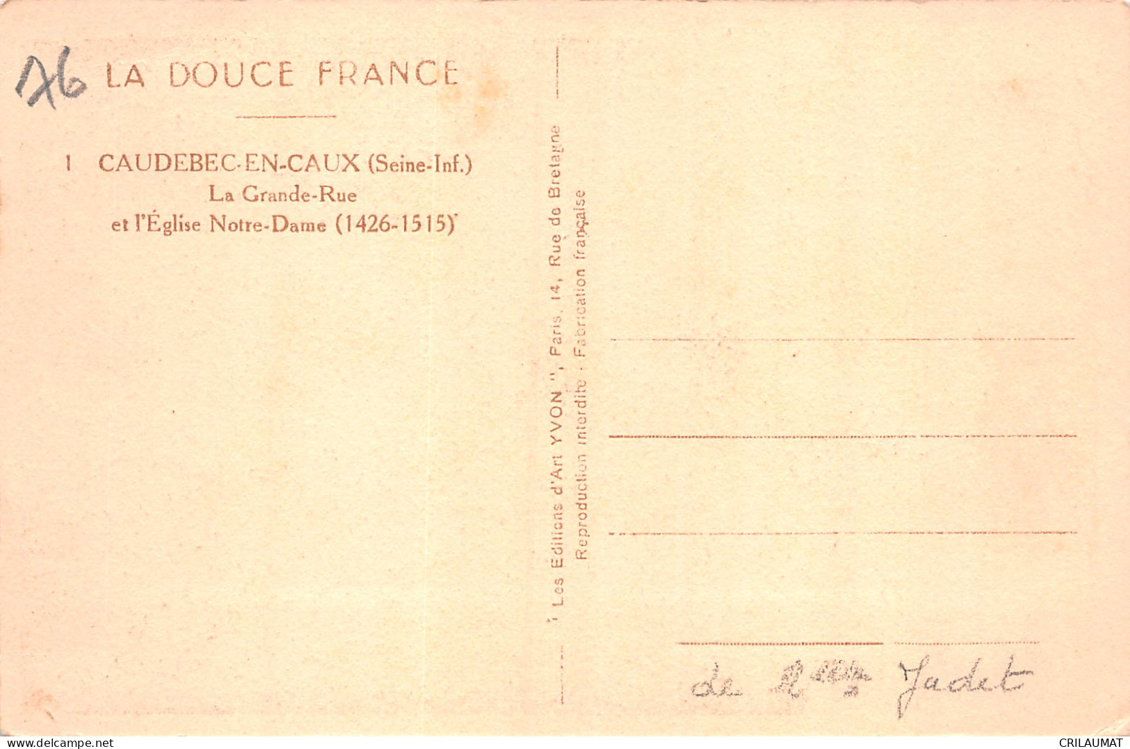 76-CAUDEBEC EN CAUX-N°T5059-D/0319 - Caudebec-en-Caux