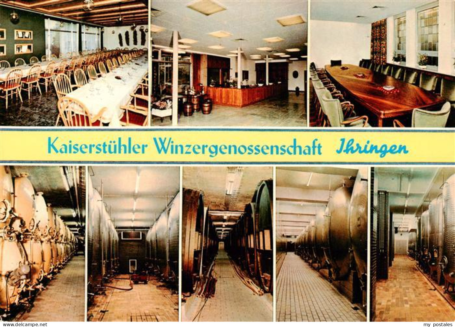 73929082 Ihringen_Kaiserstuhl Kaiserstuehler Winzergenossenschaft  Gastraeume We - Ihringen