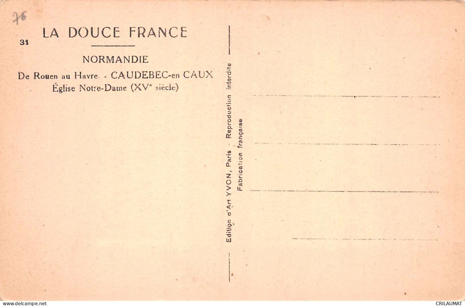 76-CAUDEBEC EN CAUX-N°T5059-D/0149 - Caudebec-en-Caux