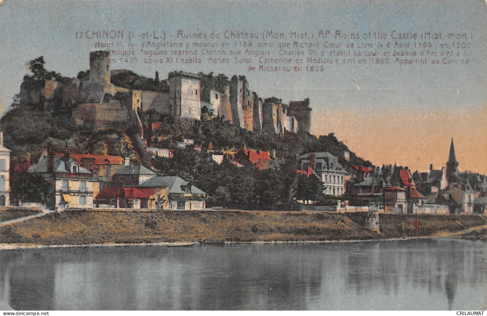 37-CHINON-N°T5059-C/0081 - Chinon