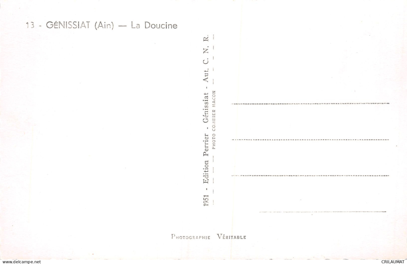 01-GENISSIAT -N°T5059-H/0041 - Génissiat