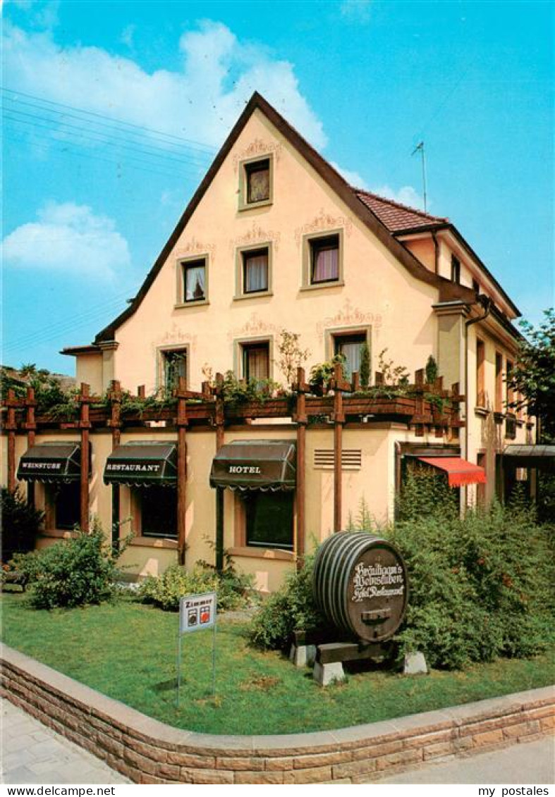 73929064 Ihringen_Kaiserstuhl Braeutigams Weinstuben Hotel Restaurant - Ihringen