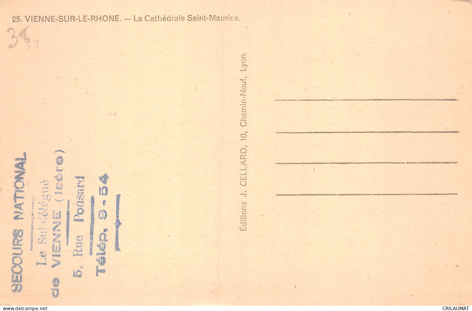 38-VIENNE SUR LE RHONE-N°T5060-B/0273 - Vienne