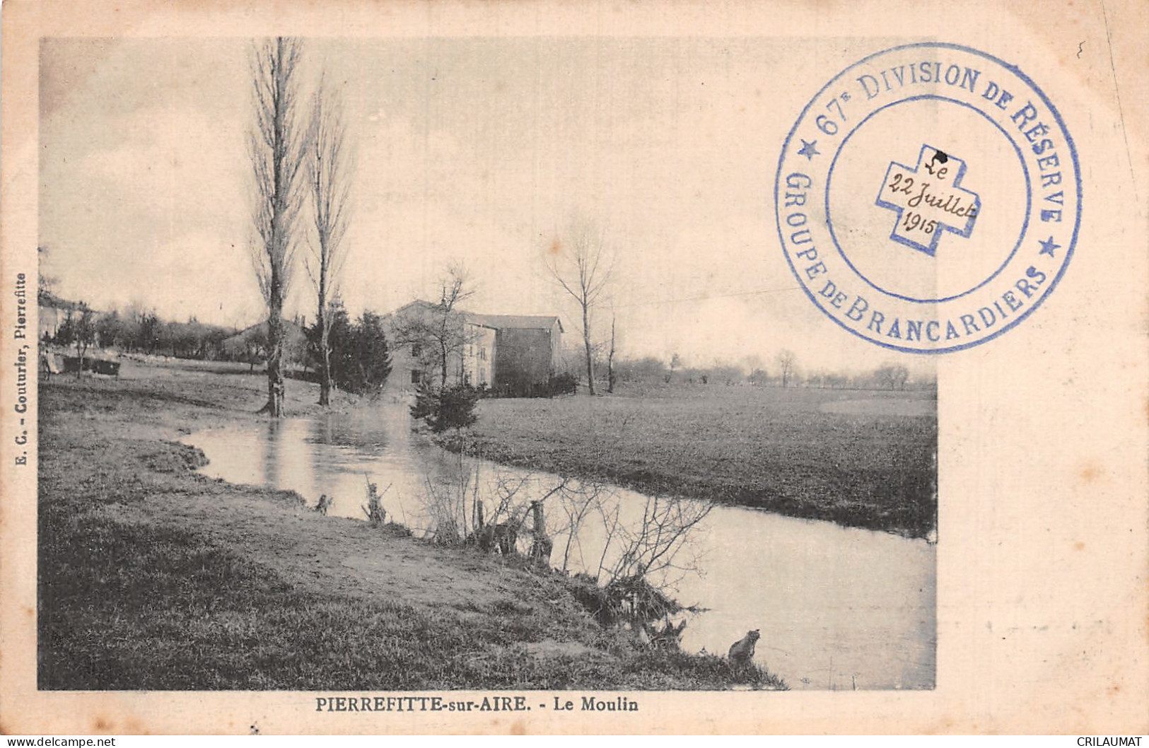 55-PIERREFITTE SUR AIRE-N°T5059-H/0393 - Pierrefitte Sur Aire