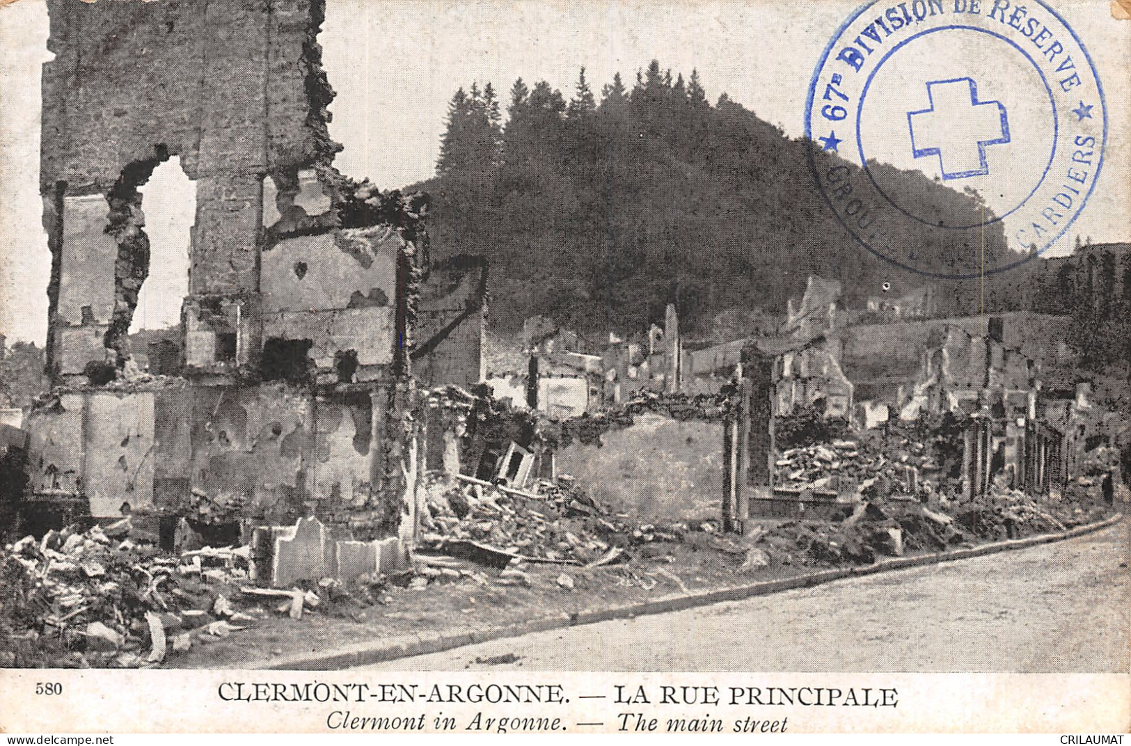 55-CLERMONT EN ARGONNE-N°T5059-H/0261 - Clermont En Argonne